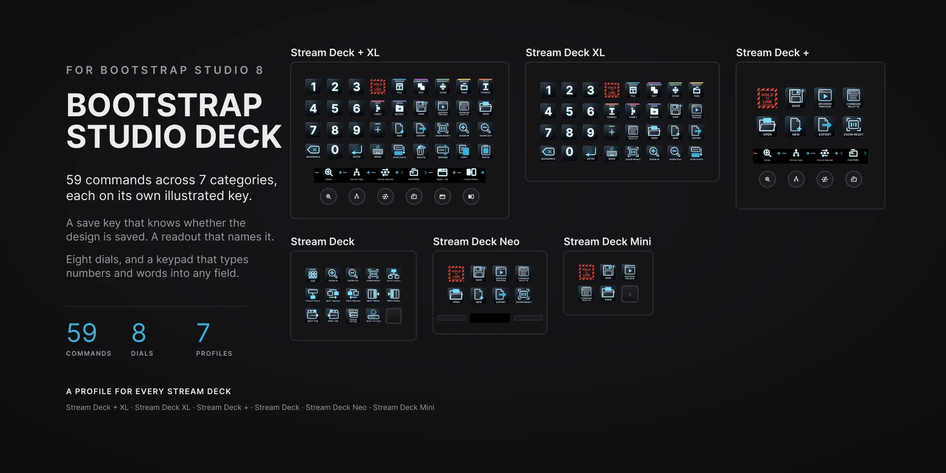 Bootstrap Studio Deck hero slide