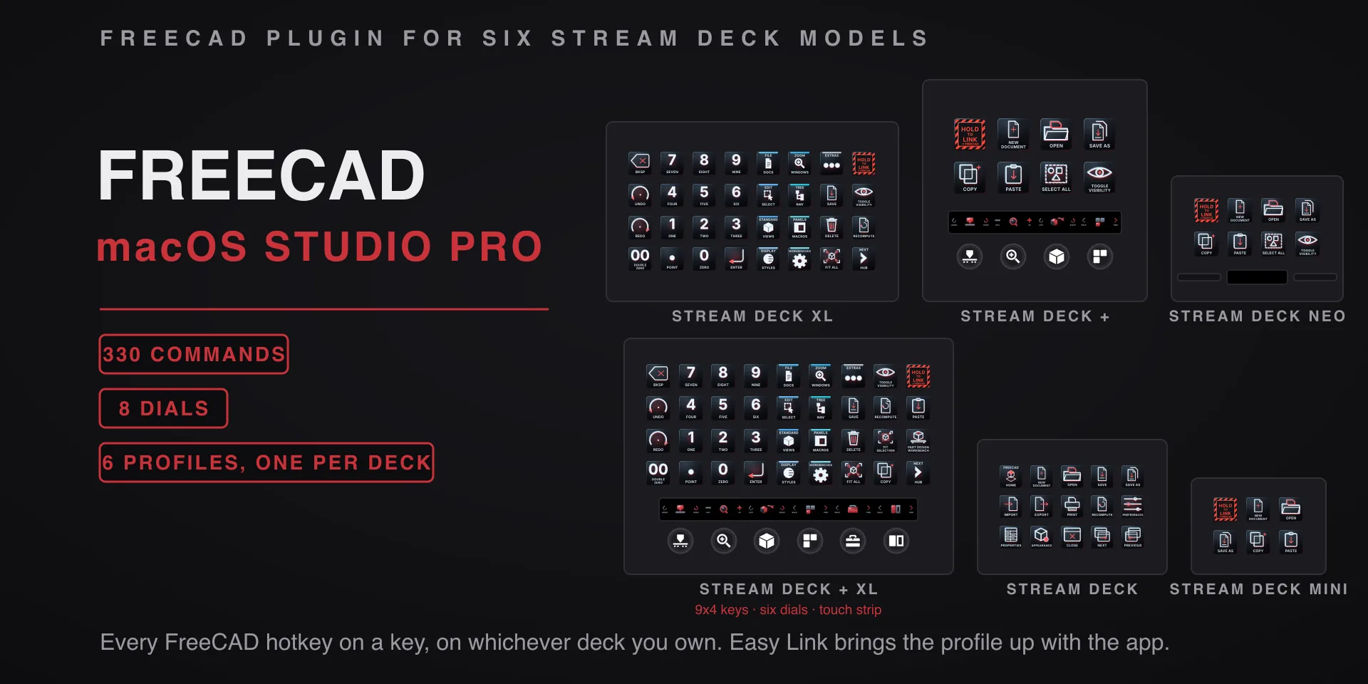 FreeCAD macOS Studio Pro hero slide