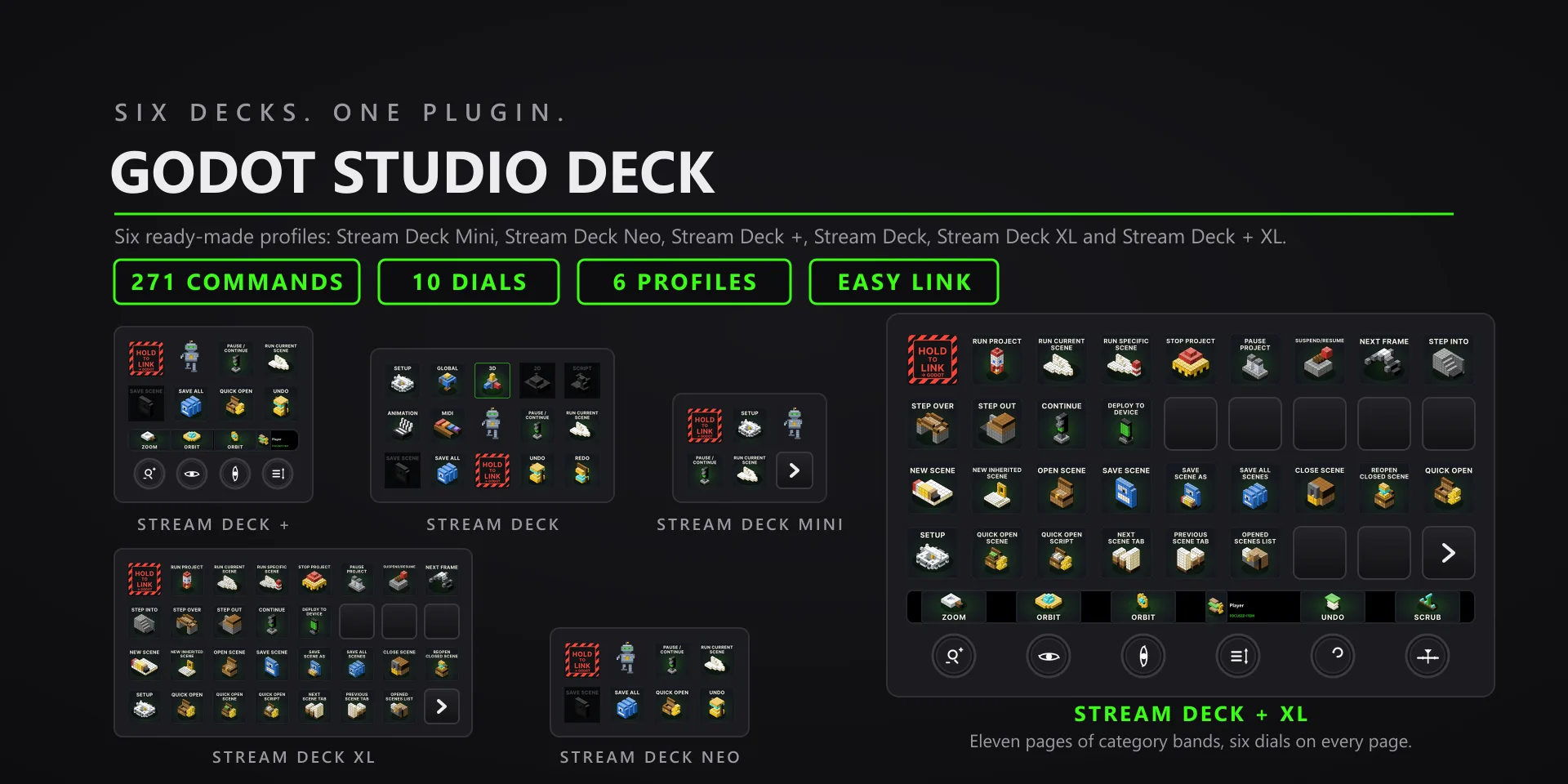 Godot Studio Deck hero slide