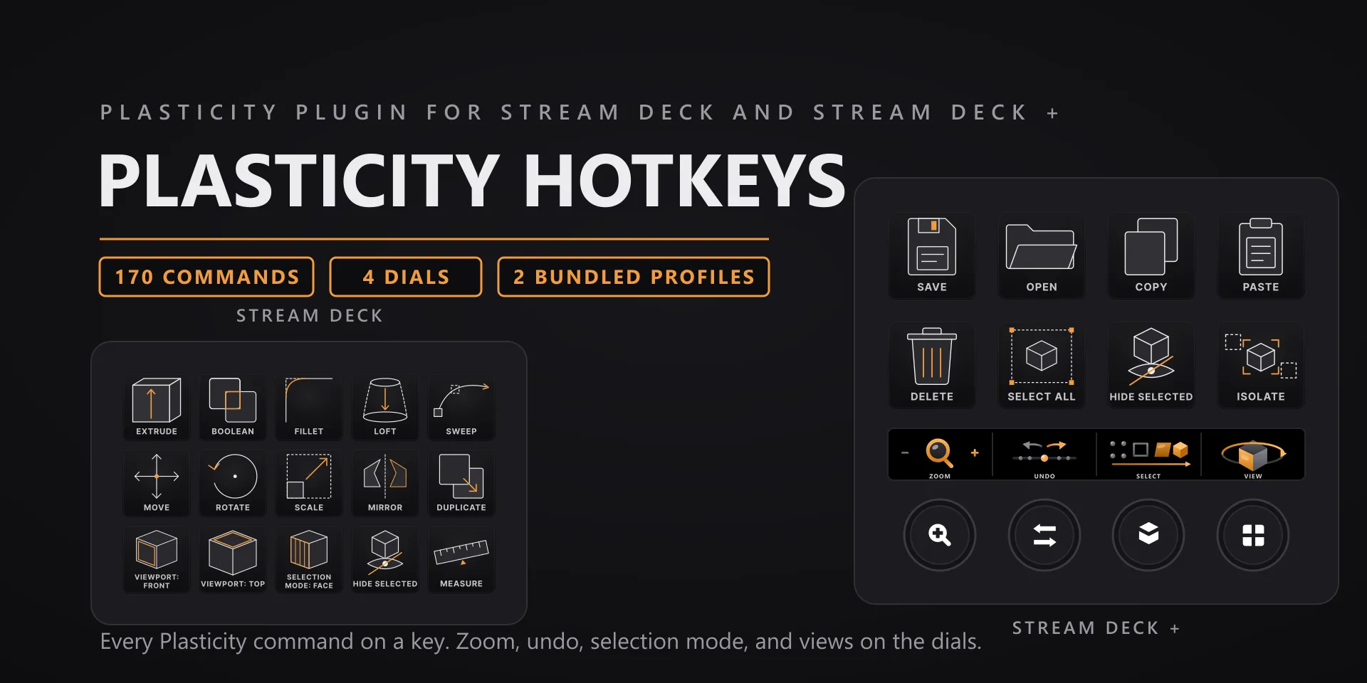 Plasticity Hotkeys