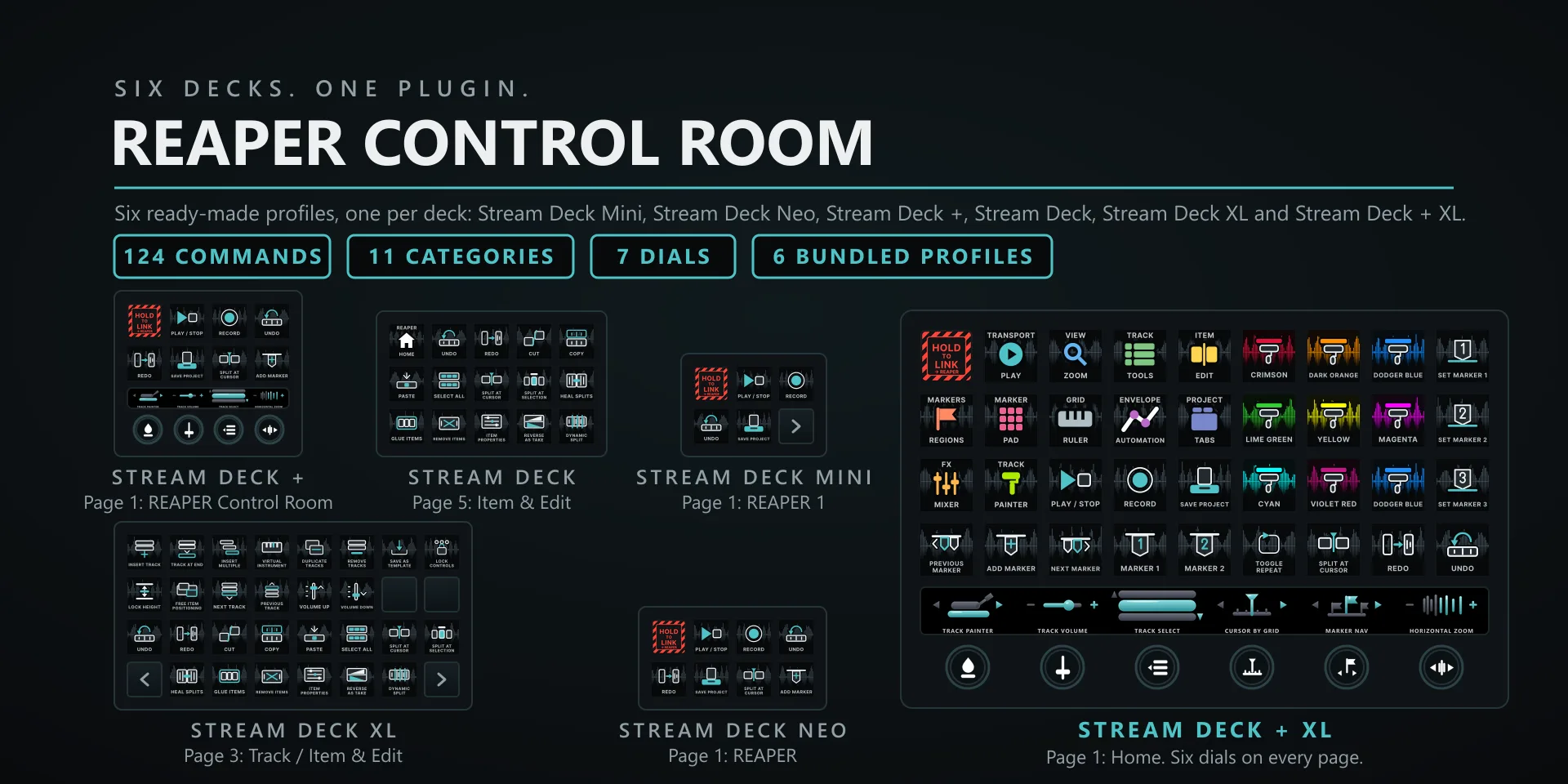 REAPER macOS Control Room hero slide